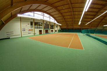 Tennis hall directly in the hotel