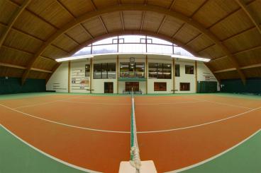 Tennis hall directly in the hotel