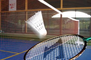 Badminton courts